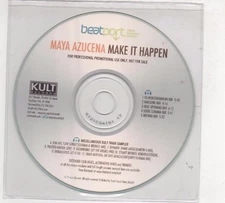 Maya Azucena Make it Happen Remixes CD Dynamix Shake Lose,Tribalicious Let it Go