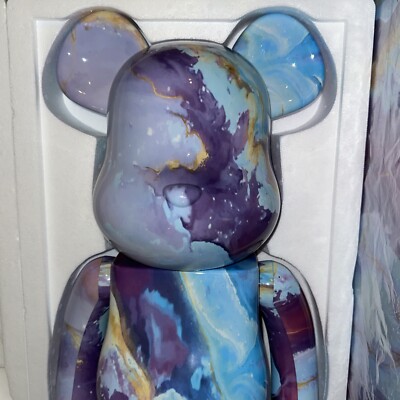 Medicom Bearbrick Marble 1000% Bearbrick pattern horror