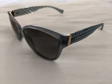 Ralph Lauren Women's Sunglasses Blue Frames w/ Gold and Dark Lens