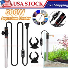 500W LCD Digital Aquarium Heater Anti-Explosion Electronic Thermostat Fish Tank