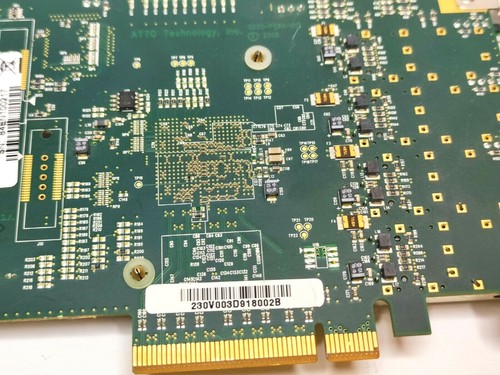 *WORKING* ATTO TECHNOLOGY INC. FC84EN CELERITY QUAD PORT 8 GB FIBRE CHANNEL PCIe - Picture 6 of 8