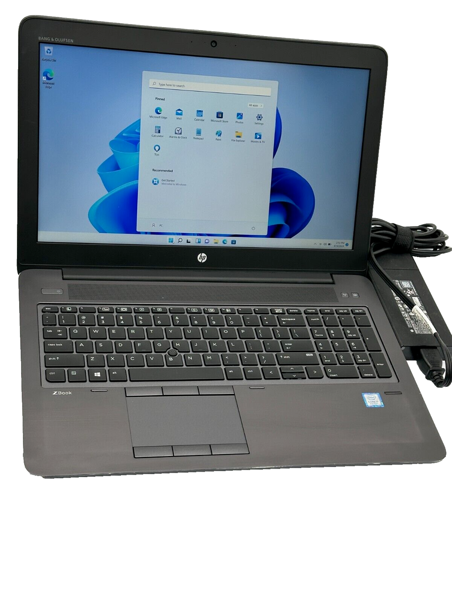 HP ZBook G4 Workstation Core i7-7700HQ, 32GB RAM 1.TB (512+512