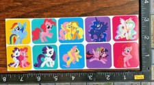 MY LITTLE PONY BY HASBRO, ONE SHEET BEAUTIFUL STICKERS RARITY