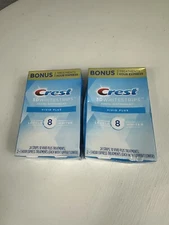 Crest 3D Whitestrips, Vivid Plus, Teeth Whitening Strip Kit 2 Boxes 48 Strips