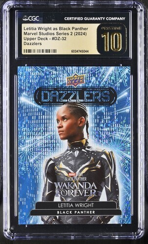 Letitia Wright Dazzlers CGC 10 Pristine Marvel Studios Series 2 POP 1 Highest