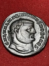 Galerius (AD293-305) AE Follis; Ant. As Caesar