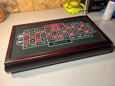 Front Porch Classics 4 In 1 Casino Craps Roulette Poker Blackjack 18+ BOARD ONLY