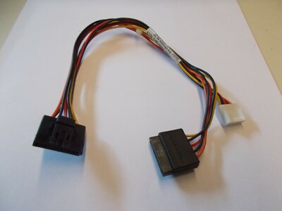 S-ATA Splitter Kabel, 2 S-ATA zu 1 x Molex 5-polig, #X 10-14