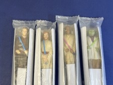  4 NEW Star Wars Obi-Wan Windu Figure General Mills Cereal Prize Jedi Pens 2012