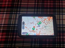 TomTom Go 6200 6 Inch Free Lifetime World Map Updates, Live Traffic & Speed Cam