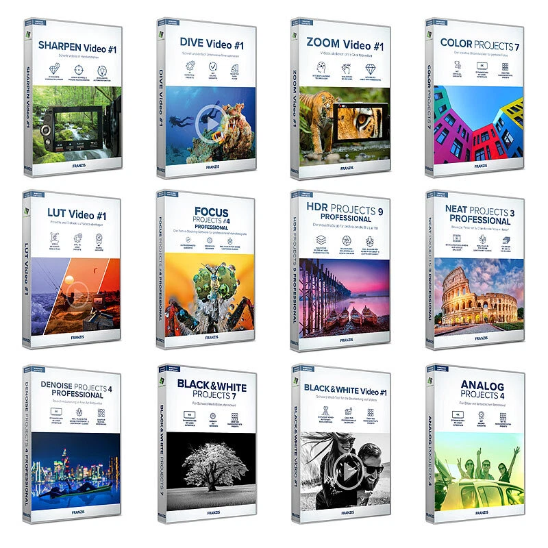 FRANZIS Das große FRANZIS Fotografie- & Video-Paket 2025 - Bild 4 von 4