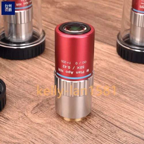 1Pcs Used mitutoyo M Plan Apo NIR 50x/0.42 objective