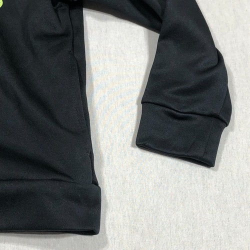PUMA Boys' Size 4 Black Graphic Long Sleeve Hoodie With Pockets K2 - Picture 3 of 9