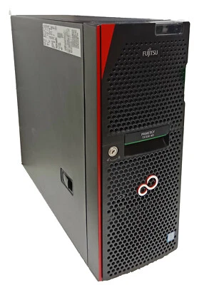 Fujitsu Primergy TX1330 M3 Server – E3-1240 v6, 16GB, RAID, 2x 450W - Bild 1 von 4