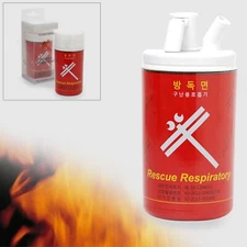 Fire Evacuation Toxic Gas Filtration Portable Gas Mask Rescue Respiratory