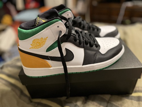 air jordan 1 mid white laser orange 