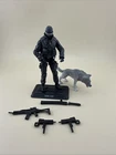 GI Joe Pursuit of Cobra SNAKE EYES v52 Ninja Commando 3.75" Action Figure Hasbro