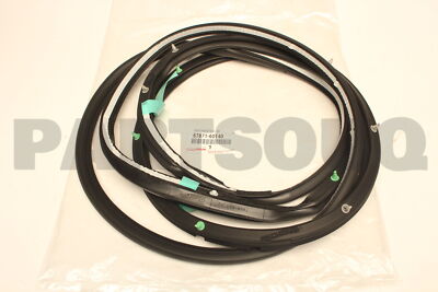 m 6787160140 Genuine Toyota WEATHERSTRIP RR 67871-60140 | eBay