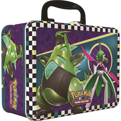 Pokemon 2024 BACK 2 SCHOOL Collector Treasure Chest TIN SET (6 Packs, 2 Foils+)