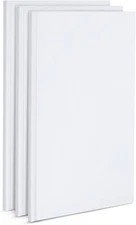 3 Pack 7x10 inch White Blank Hardcover Books for Kids, Unlined Scrapbook Journal