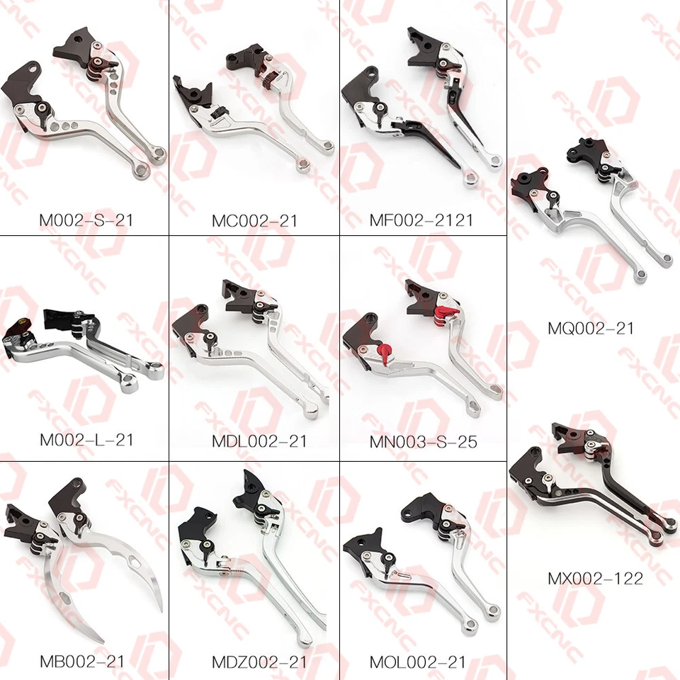 Palanca de embrague de freno negra CBR150R 2004-2015 FXCNC para HONDA CBR125R 2004-12 Foto 4 de 4