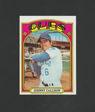 1972 Topps Johnny Callison #364 ~ Chicago Cubs  ~ Set Break ~ High Grade!