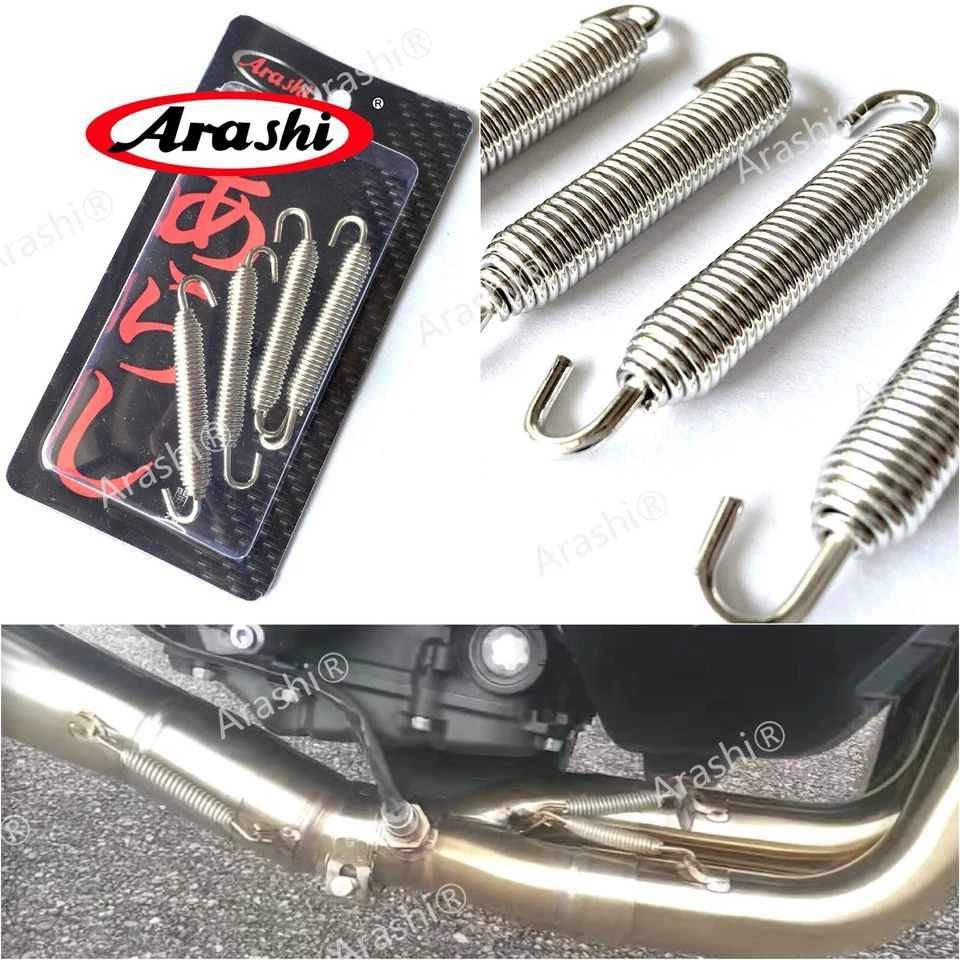 HONDA Muffler Pipe Exhaust Spring Kit CBR CB VTEC UTV ATV Springs - Image 2 of 4