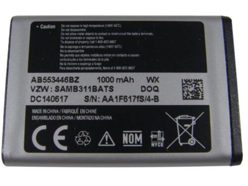 Samsung A645 A870 A837 SPH-M240 M270 Battery AB553446BU AB553446BA AB553446BZ - Picture 1 of 1