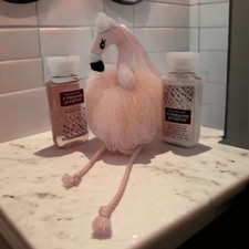 FLAMINGO BATH SET