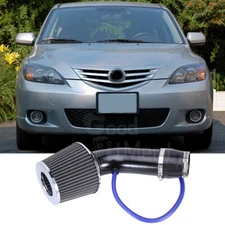 For Mazda 3 3" Cold Air Intake Filter Induction Kit Pipe Power Flow Hose System