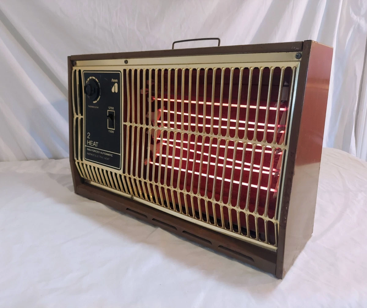 Vintage Arvin Two Heat Automatic Fan Forced Space Heater 1250 1500W | eBay