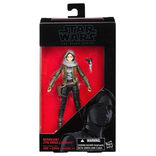 Figura de acción de 6" Star Wars Rogue One: The Black Series/Sargento Jyn Erso (Jedha) - Imagen 3 de 6