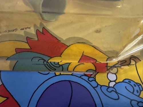 Lisa 1990 Vintage Mattel The Simpsons Action Figure New (bubble Is stapled on) - Picture 6 of 9