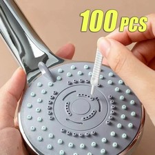 10-100PCS Shower Cleaning Brush Bathroom Nylon Brush Anti-blocking Cleaning Tool