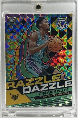 2023-24 Panini Mosaic Brandon Miller #11 RC Rookie Razzle Dazzle SSP