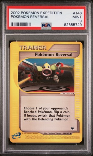 Pokémon Reversal graded PSA 9 for sale on eBay