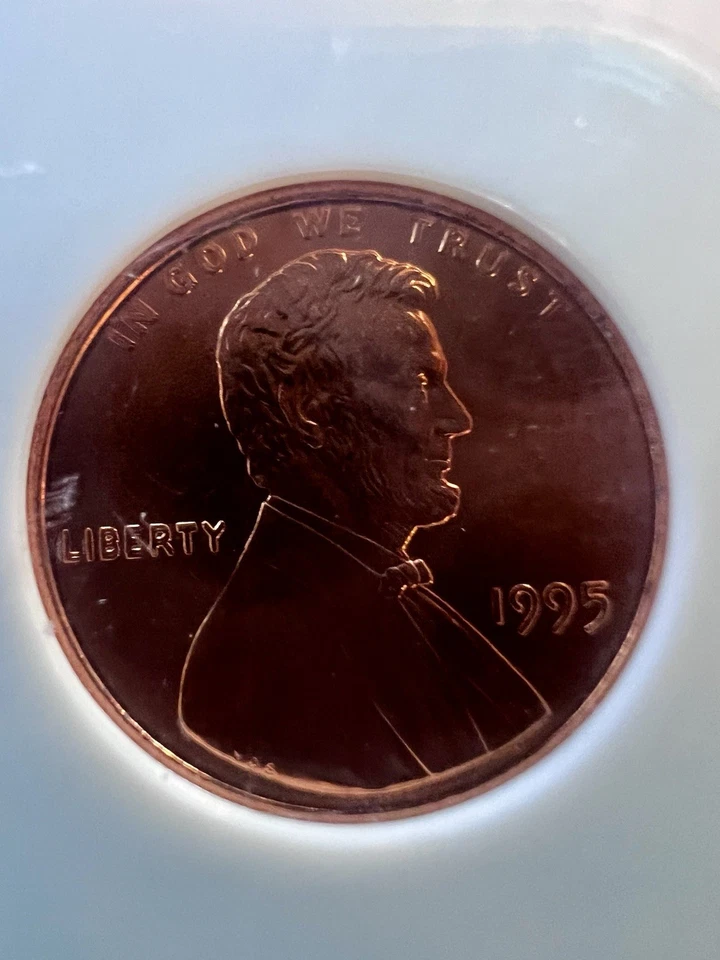 1995 1C Double Die Error Certified NGC MS 67 Red! Stunning Double Die Error  🎁 - Image 3 of 4