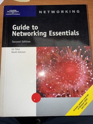 Guide to Networking Essentials by Steve Johnson and Ed Tittel (2001, Perfect)