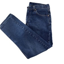 Levi  s Denim Regular Fit Straight Leg, 505 Men  s Blue Jeans Size 33x30