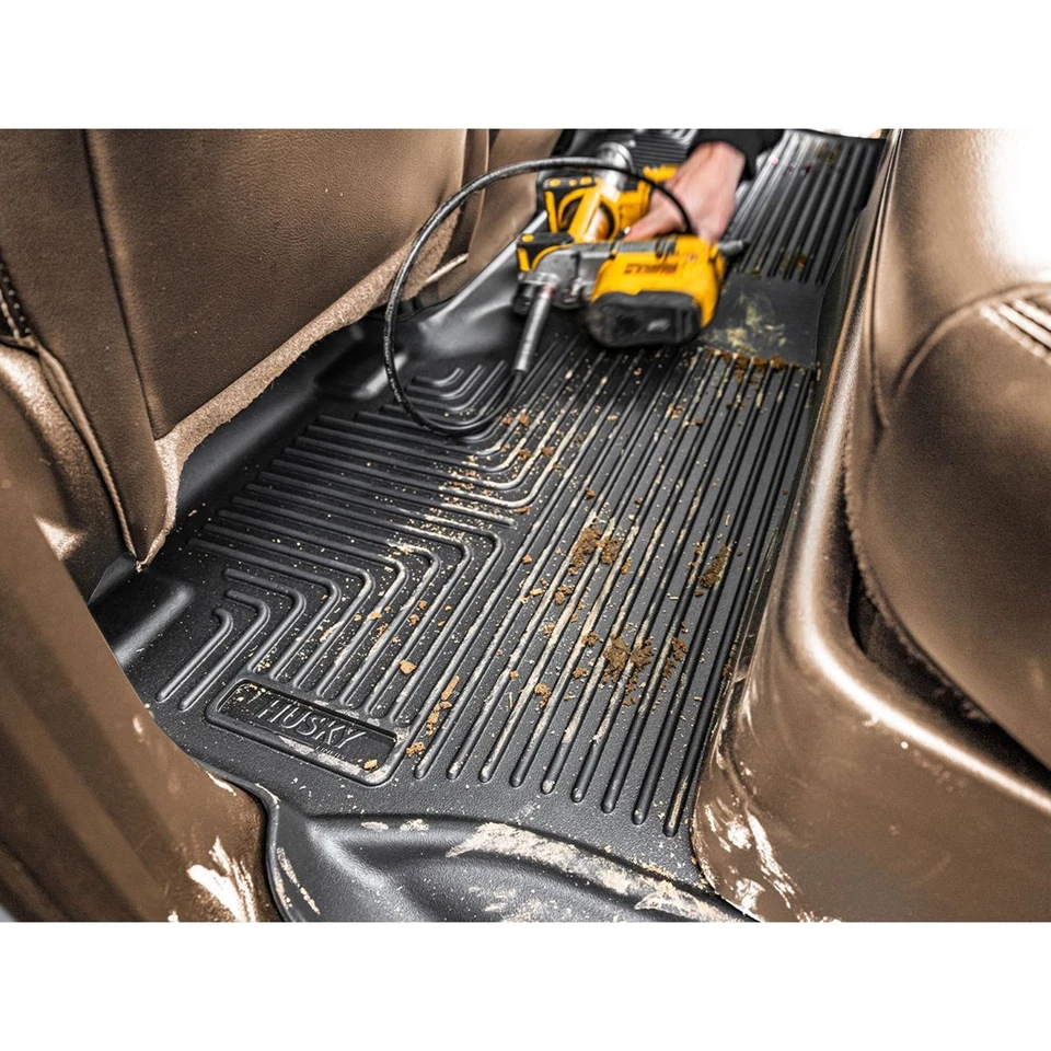 Husky Liners Weatherbeater 2nd Row Floor Mat for 07-13 Sierra Silverado HD Crew - Image 4 of 4