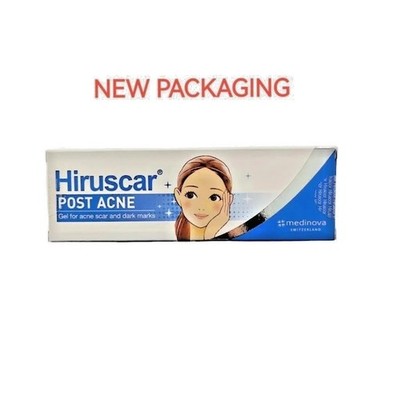 Hiruscar Anti-Acne Gel 10g x2   Reduces Scars & Skin Discolouration