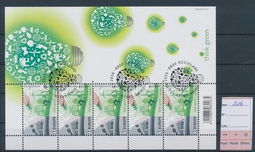 LS75671 Belgium 2016 Europa CEPT FDC cancel good sheet used