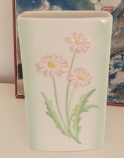 VASO MARCHIATO VIBI -TORINO - CON FIORI - OTTIME CONDIZIONI