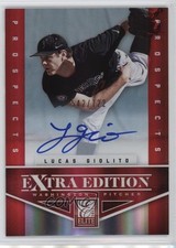 2012 Elite Extra Edition /722 Lucas Giolito #111 Auto 0x1n