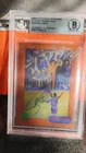 Stephen Curry Signed Orrett's X Volcy  Strachan Card LE 27/30 3PT GOAT🐐BECKETT