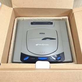 Sega Saturn console in Box bundle with 3 games Japan 1 million units Campain