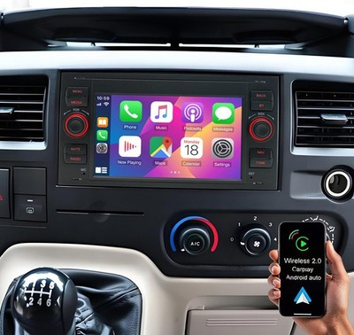 2+64G Car Stereo Radio Carplay Navi GPS For Ford Transit Mk7 Kuga C/S-Max Galaxy