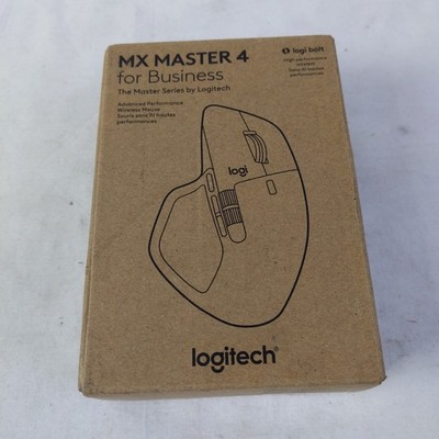 Logitech MX Master 4 for Business, Quiet Clicks, Haptic Feedback 910-007616