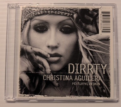CHRISTINA AGUILERA featuring REDMAN Dirrty CD SINGLE 2002 Enhanced Dirty