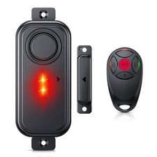 Door Alarms When Opened, 113dB Anti-Theft Window Alarm with Remote, Magnetic ...